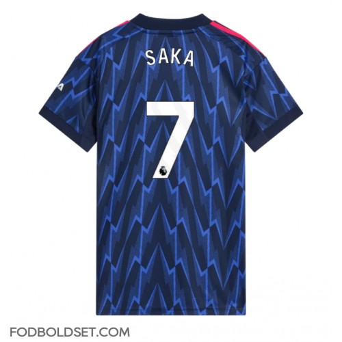 Arsenal Bukayo Saka #7 Udebanetrøje Dame 2025-26 Kortærmet